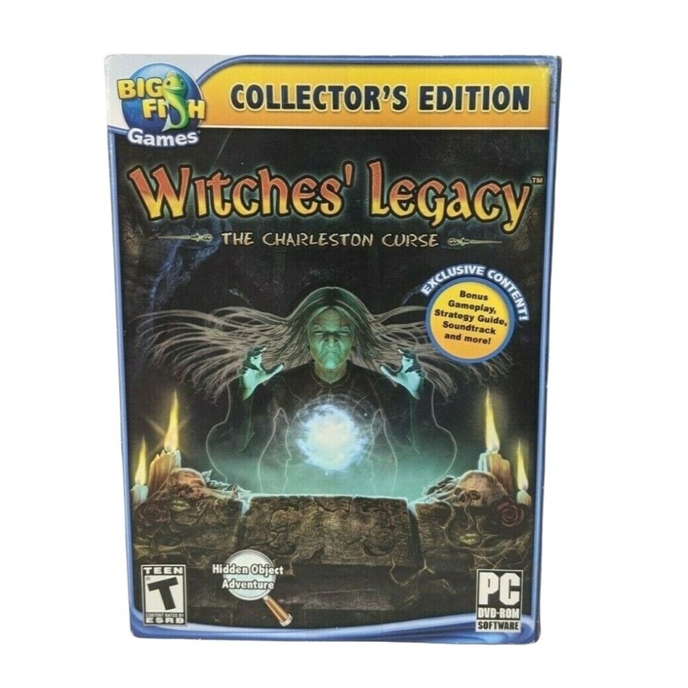 Witches' Legacy: The Charleston Curse - Collector's Edition (PC, 2012)
